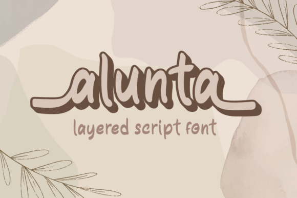 Alunta: A Handwritten Font for Creative Marketing