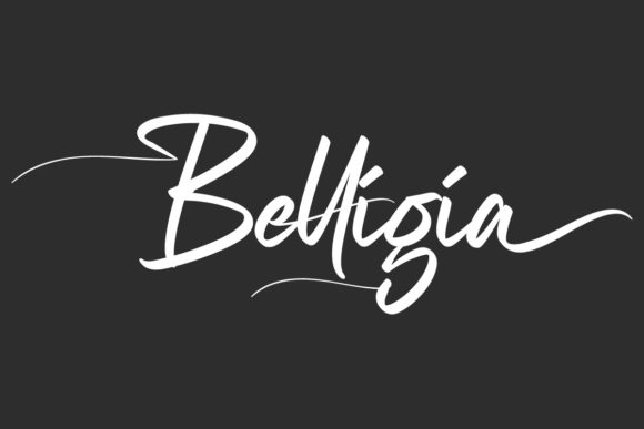 Belligia: A Stylish Script Font for Makers