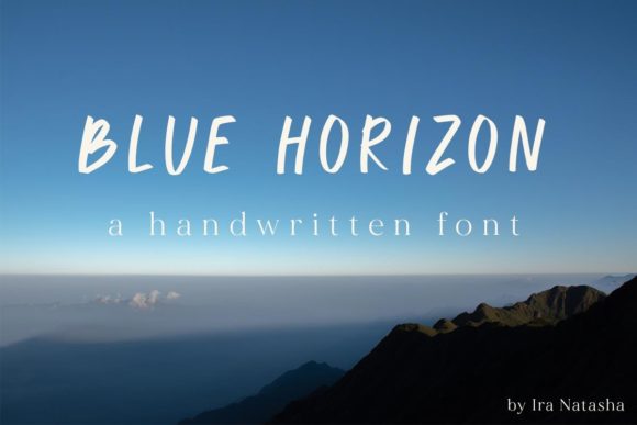 Blue Horizon Font: Elevate Your Campaign Typography