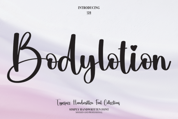 Bodylotion: A Graceful Script for Business Branding