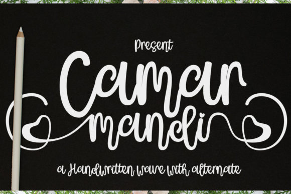 Camar Mandi Font: A Whimsical Script for Digital Branding