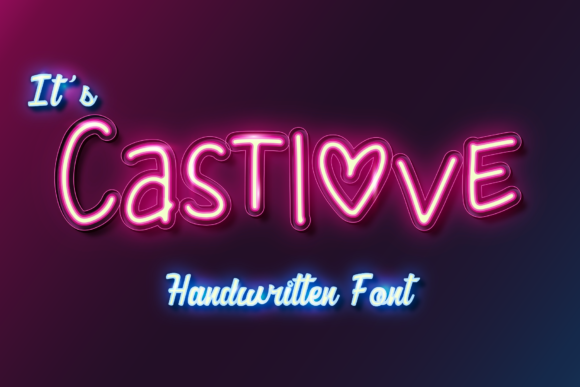 Castlove: A Handwritten Font for Business