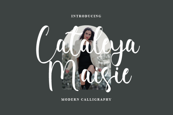 Cataleya Maisie: A Script Font for Elegant Design