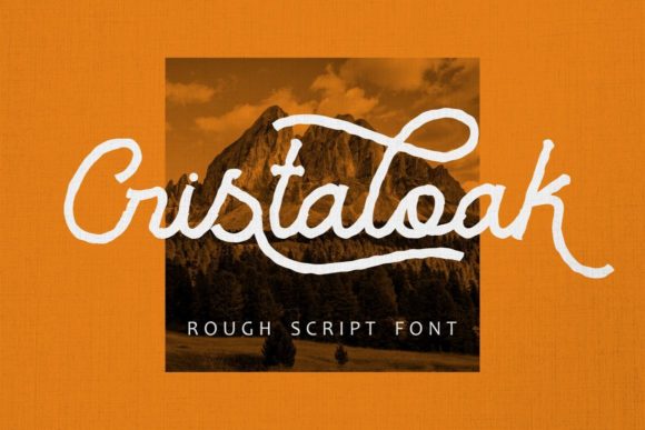 Cristaloak: A Friendly Script Font