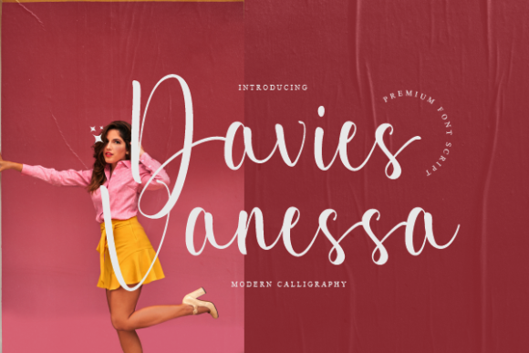 Davies Vanessa: A Script Font for Real Projects