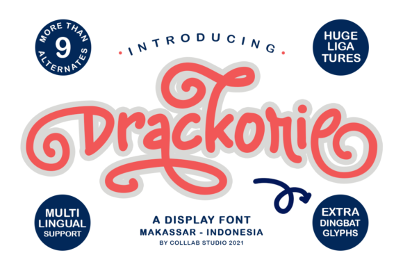 Drackorie: A Charming Script for Business Branding