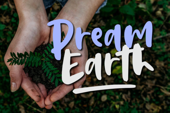 Dream Earth Font: Handwritten Elegance for Editorial Design