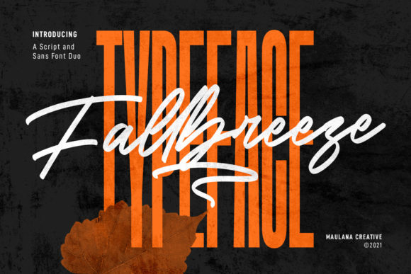 Fallbreeze Duo Font for Web Design