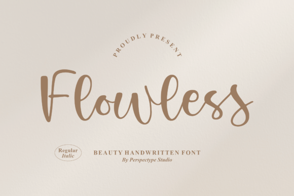 Flowless: A Script Font for Business Brilliance