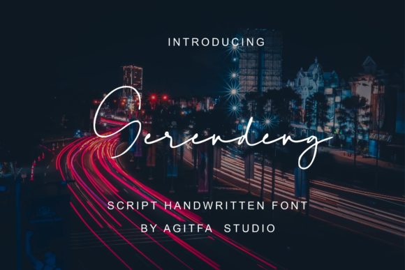 Gerendeng Font Review: A Delicate Script for Creative Branding