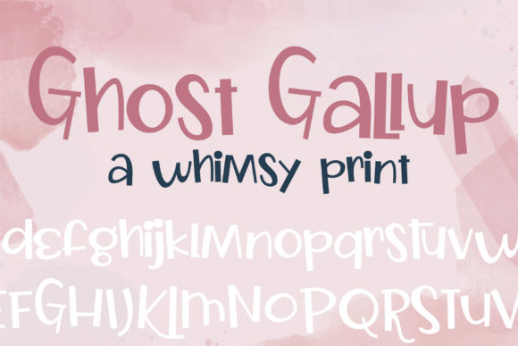 Ghost Gallup Font for Web Design
