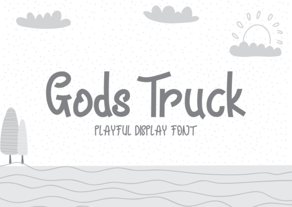 Gods Truck Font for Creative Marketing
