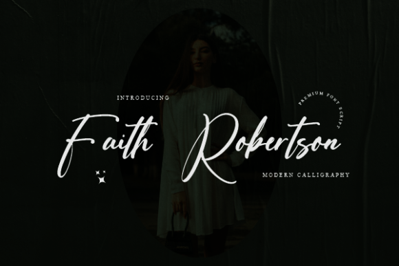 Graceful Script Font for Creative Projects