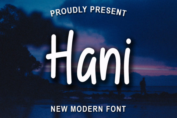 Hani: A Handwritten Font for Web Design