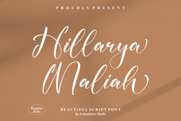 Hillarya Maliah: A Stylish Script Font