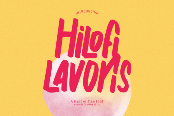 Hilofi Lavoris: A Cool, Casual Script Font