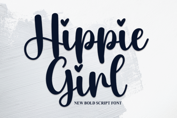 Hippie Girl Font for Stylish Design