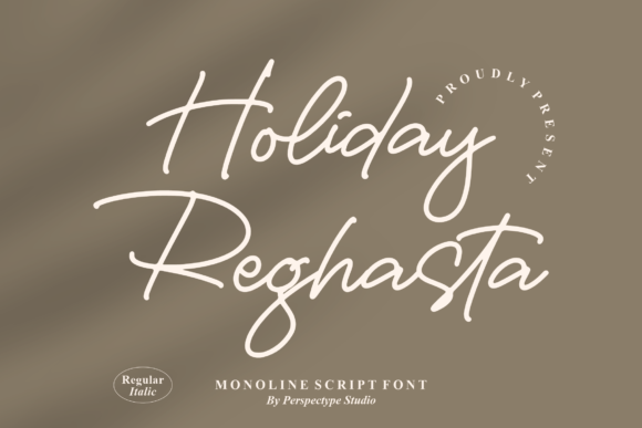Holiday Reghasta Font Review