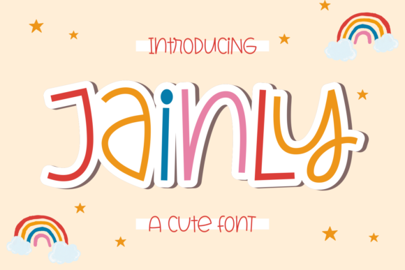 Jainly: A Fun Font for Creative Campaigns