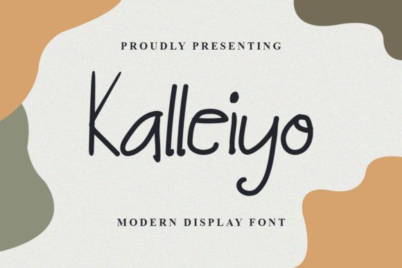 Kalleiyo: A Script Font for Real-World Design