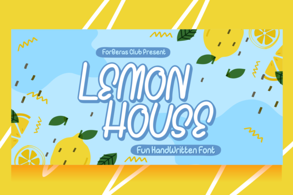 Lemon House Font for Business