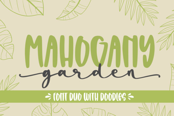 Mahogany Garden Font: A Handwritten Touch for Web Design