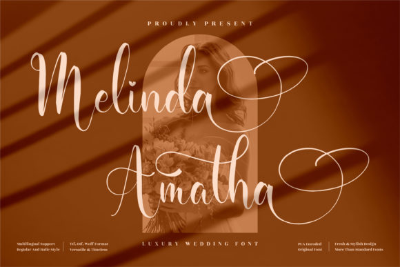 Melinda Amatha: A Luxurious Script Font