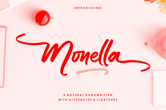 Monella: A Stylish Script Font