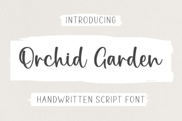 Orchid Garden: A Refined Script Font