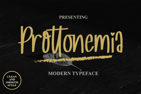 Prottonemia: A Trendy Script Font