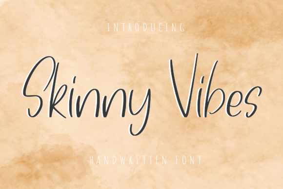 Skiny Vibes Font for Handmade Creators