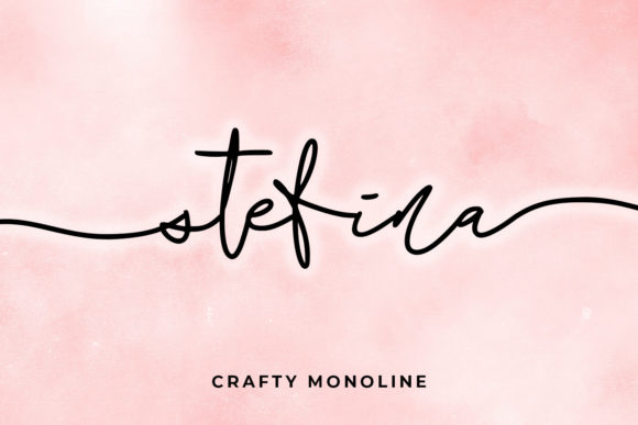 Stefina: A Creative Script Font