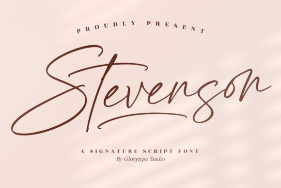 Stevenson: A Script Font for Real Projects