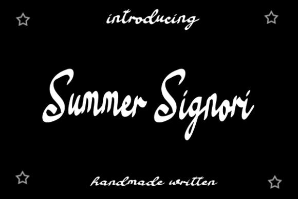 Summer Signori Font for Elegant Design