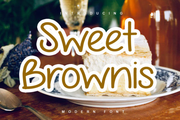 Sweet Brownis: A Handwritten Font for Modern Editorial Design