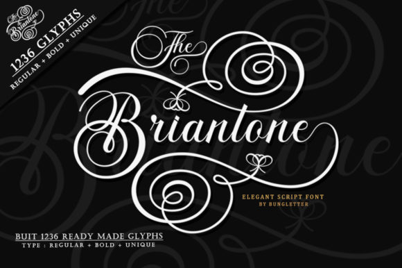 The Briantone: A Script Font for Real-World Design